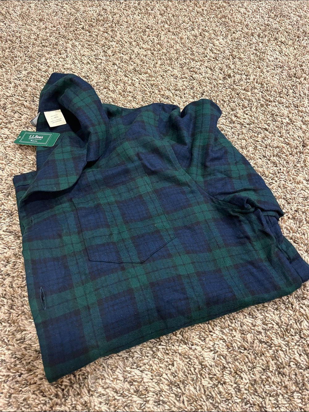 NWT LL BEAN Pajama Top